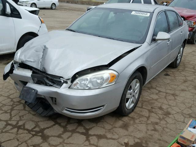 2G1WB58KX89174790 - 2008 CHEVROLET IMPALA LS SILVER photo 2