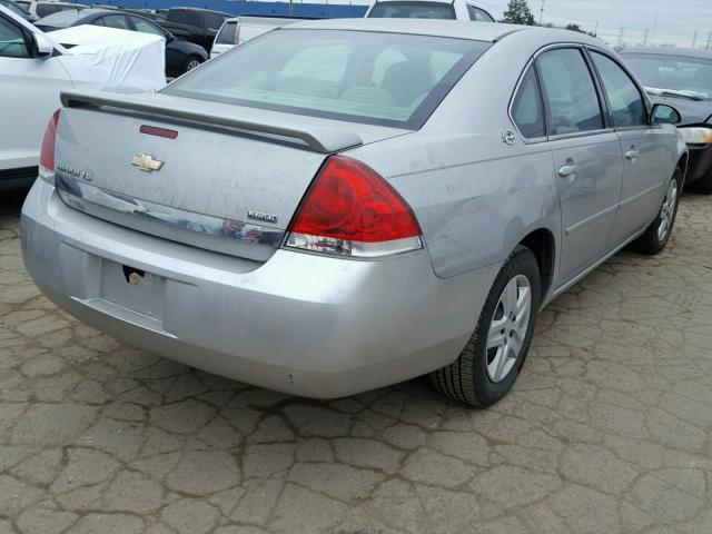 2G1WB58KX89174790 - 2008 CHEVROLET IMPALA LS SILVER photo 4