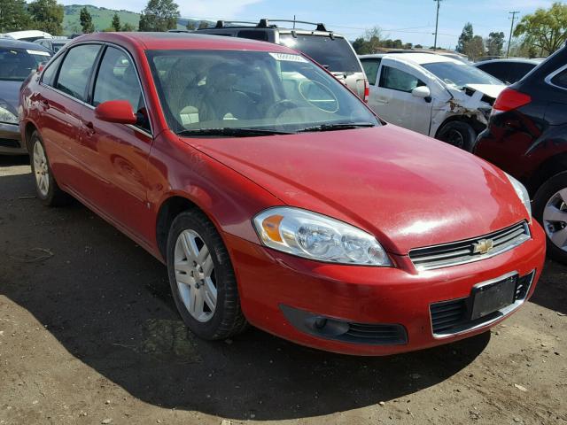 2G1WC58R879146690 - 2007 CHEVROLET IMPALA LT RED photo 1