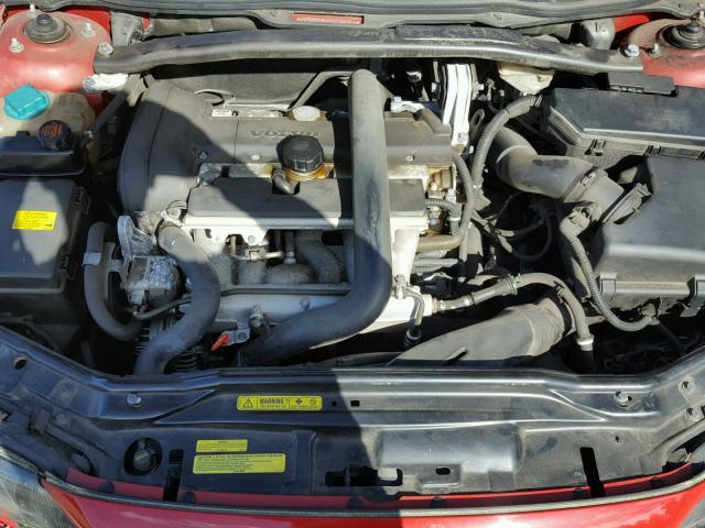 YV1RS53D922126744 - 2002 VOLVO S60 T5 RED photo 7