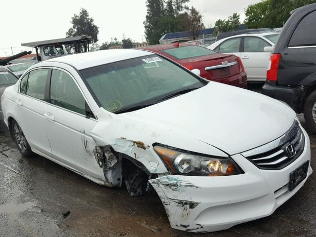 1HGCP2F45CA185533 - 2012 HONDA ACCORD LXP WHITE photo 1