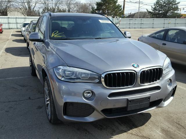 5UXKR2C50G0R72563 - 2016 BMW X5 SDRIVE3 GRAY photo 1