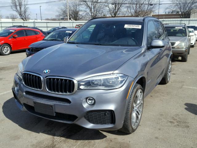 5UXKR2C50G0R72563 - 2016 BMW X5 SDRIVE3 GRAY photo 2