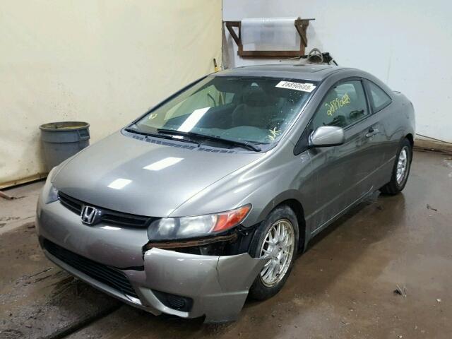2HGFG12876H584353 - 2006 HONDA CIVIC EX Boz foto 2