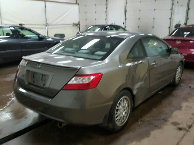 2HGFG12876H584353 - 2006 HONDA CIVIC EX Boz foto 4