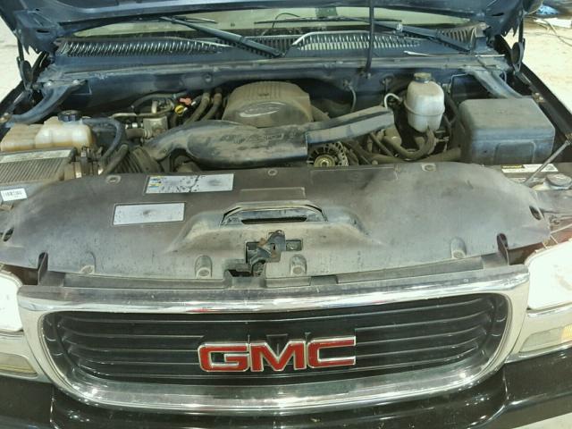 3GKEC16ZX4G334857 - 2004 GMC YUKON XL C BLACK photo 7