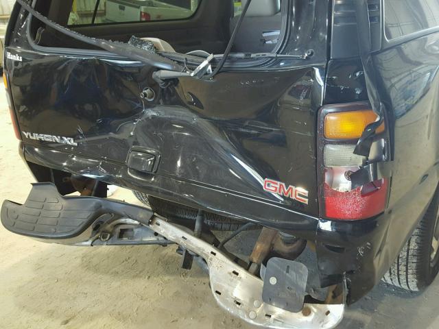 3GKEC16ZX4G334857 - 2004 GMC YUKON XL C BLACK photo 9