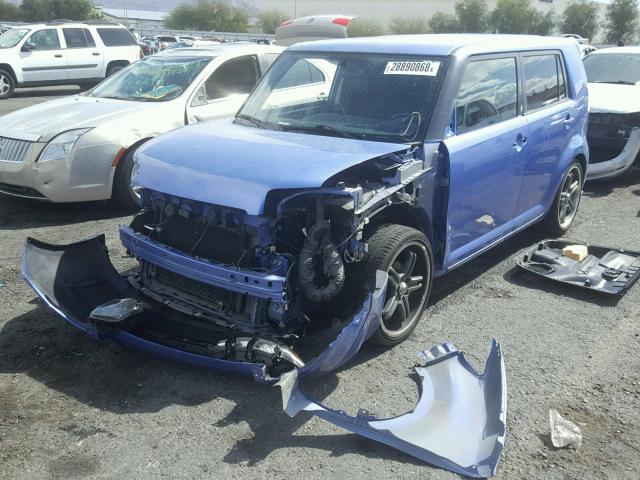 JTLZE4FE3A1111855 - 2010 TOYOTA SCION XB PURPLE photo 2