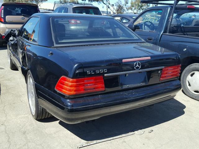 WDBFA63F0VF150090 - 1997 MERCEDES-BENZ SL 320 BLACK photo 3