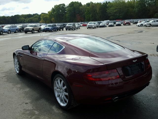 SCFAD01A45GA00957 - 2005 ASTON MARTIN DB9 BURGUNDY photo 5