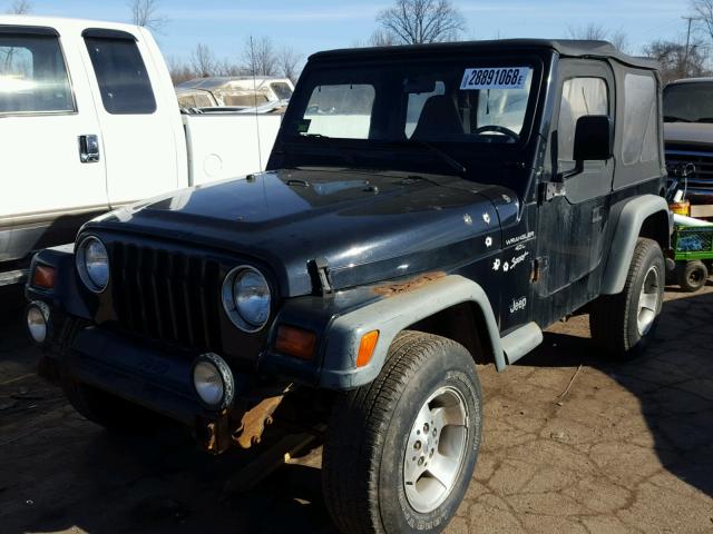 1J4FY19S8XP479681 - 1999 JEEP WRANGLER / BLACK photo 2