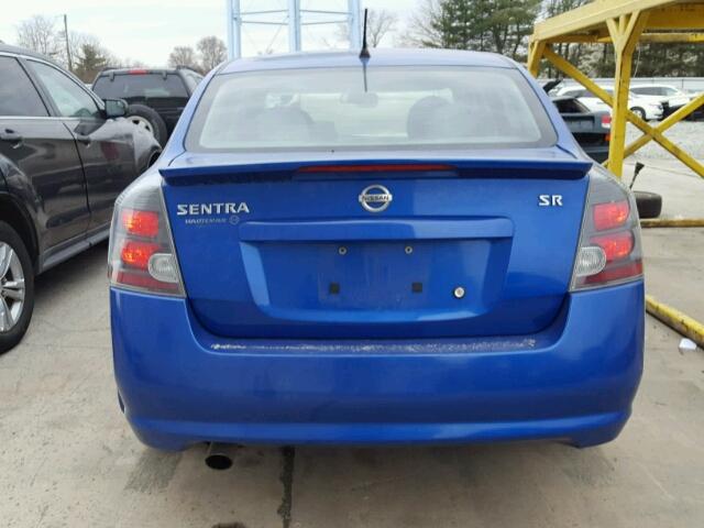 3N1AB6AP6AL685660 - 2010 NISSAN SENTRA 2.0 BLUE photo 10