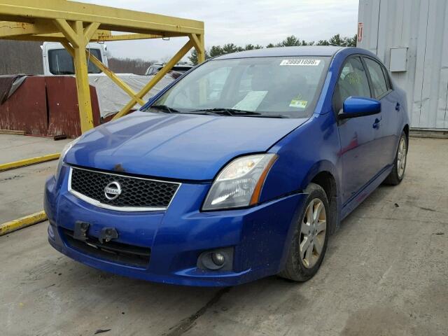 3N1AB6AP6AL685660 - 2010 NISSAN SENTRA 2.0 BLUE photo 2