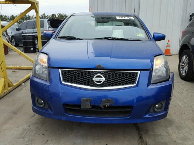 3N1AB6AP6AL685660 - 2010 NISSAN SENTRA 2.0 BLUE photo 9