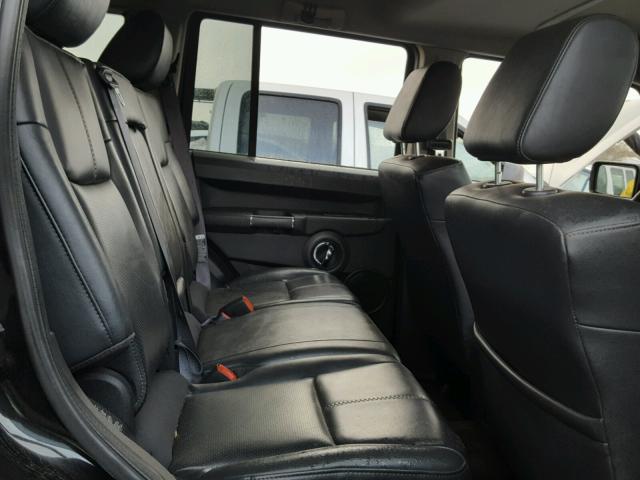 1J8HG58208C199412 - 2008 JEEP COMMANDER BLACK photo 6