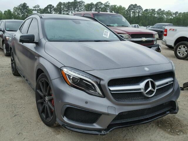 WDDTG5CB9FJ070432 - 2015 MERCEDES-BENZ GLA 45 AMG GRAY photo 1