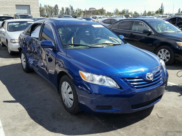 4T4BE46K49R056508 - 2009 TOYOTA CAMRY BASE BLUE photo 1