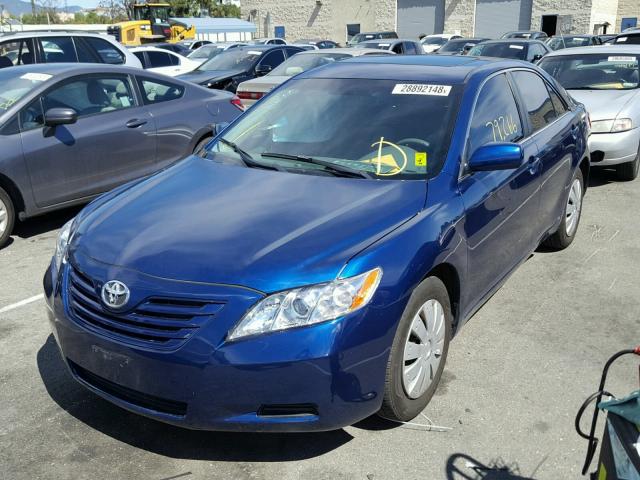 4T4BE46K49R056508 - 2009 TOYOTA CAMRY BASE BLUE photo 2