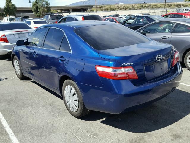 4T4BE46K49R056508 - 2009 TOYOTA CAMRY BASE BLUE photo 3