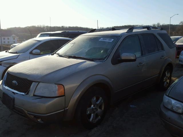 1FMZK02176GA46928 - 2006 FORD FREESTYLE TAN photo 2