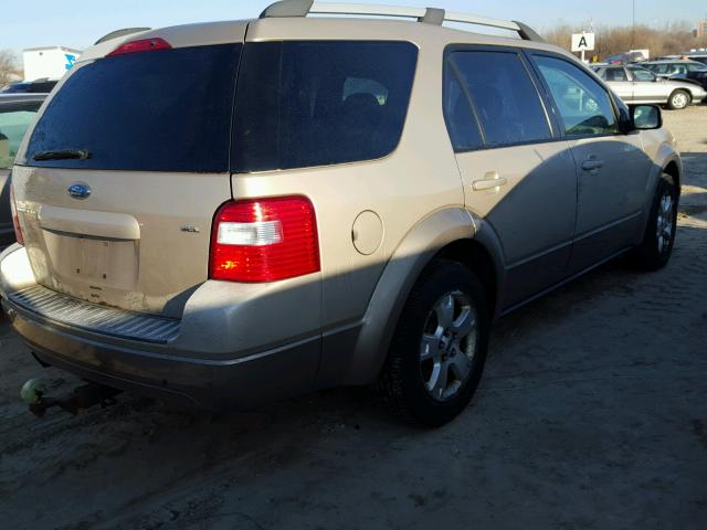 1FMZK02176GA46928 - 2006 FORD FREESTYLE TAN photo 4