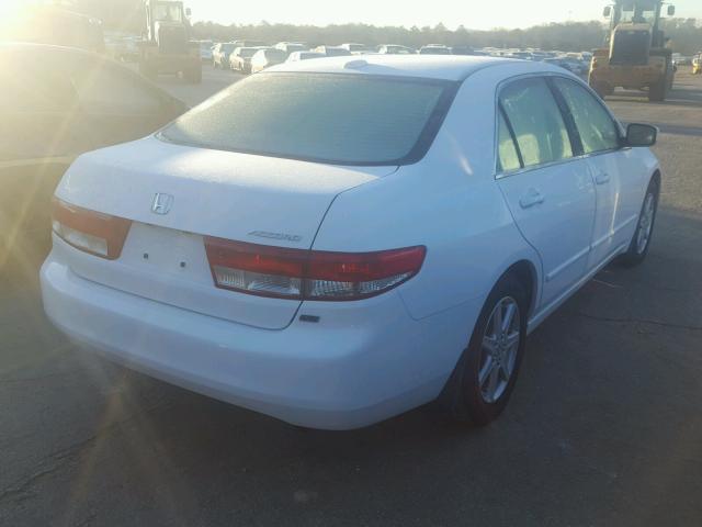 1HGCM66824A053429 - 2004 HONDA ACCORD EX WHITE photo 4