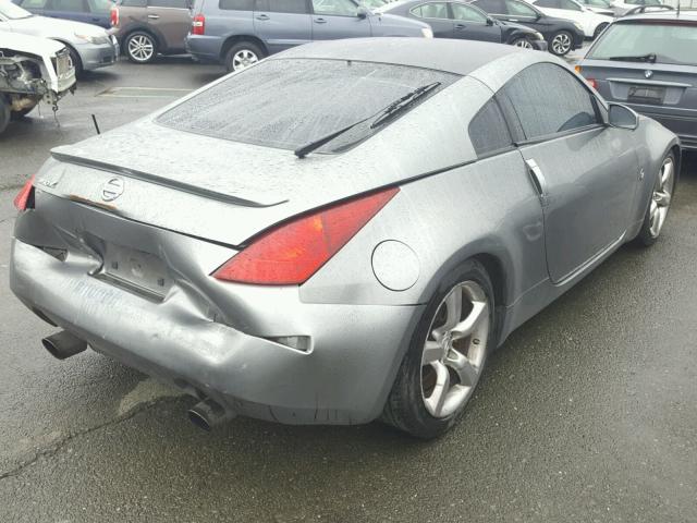 JN1AZ34EX5M653715 - 2005 NISSAN 350Z COUPE SILVER photo 4