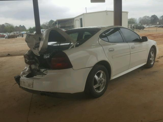 2G2WP522541303260 - 2004 PONTIAC GRAND PRIX Білий фото 4