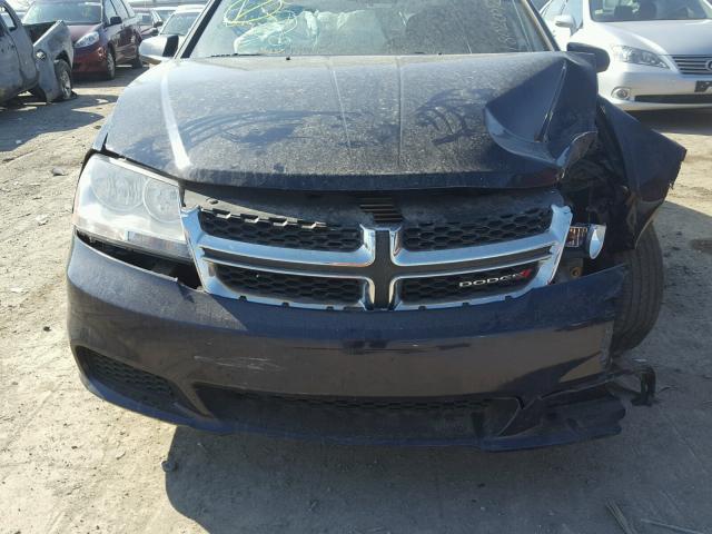 1B3BD4FB5BN541100 - 2011 DODGE AVENGER EX BLACK photo 10