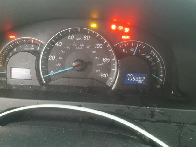 4T4BF1FK5CR199065 - 2012 TOYOTA CAMRY BASE WHITE photo 8