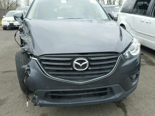 JM3KE2CY9G0807500 - 2016 MAZDA CX-5 TOURI GRAY photo 9