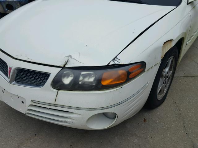 1G2HX54K514220188 - 2001 PONTIAC BONNEVILLE WHITE photo 8