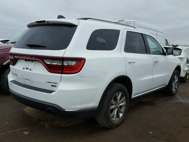 1C4RDJDG2EC481674 - 2014 DODGE DURANGO LI WHITE photo 4