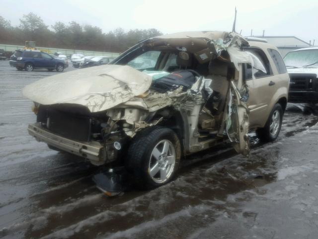 2CNDL13F686013333 - 2008 CHEVROLET EQUINOX LS GOLD photo 2