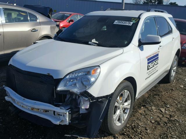 2GNALBEKXE6125966 - 2014 CHEVROLET EQUINOX LT WHITE photo 2