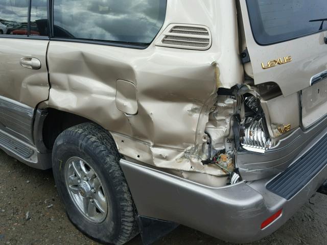 JT6HT00W3X0074061 - 1999 LEXUS LX 470 GOLD photo 9