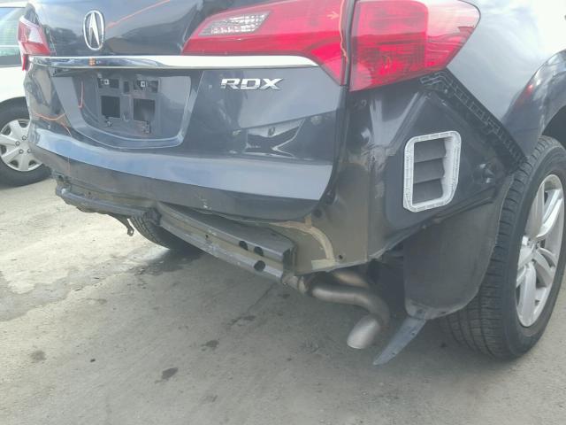 5J8TB3H34FL011793 - 2015 ACURA RDX BASE GRAY photo 9