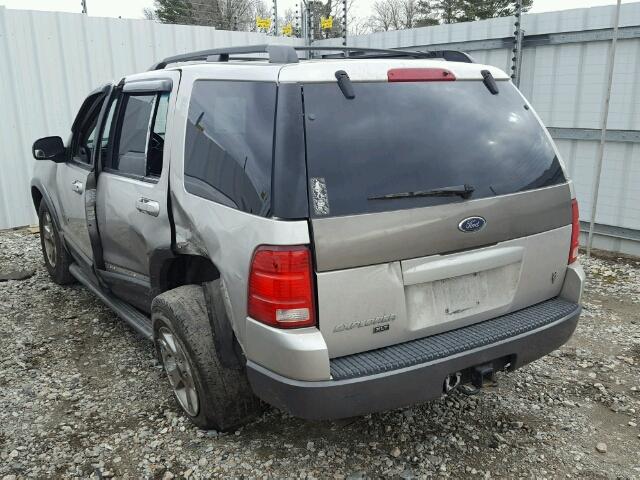 1FMZU73W82UC70721 - 2002 FORD EXPLORER X SILVER photo 3