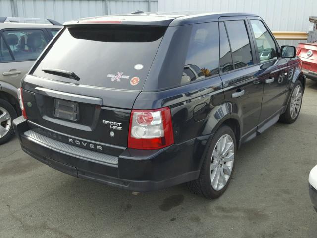 SALSK25449A189603 - 2009 LAND ROVER RANGE ROVE BLACK photo 4