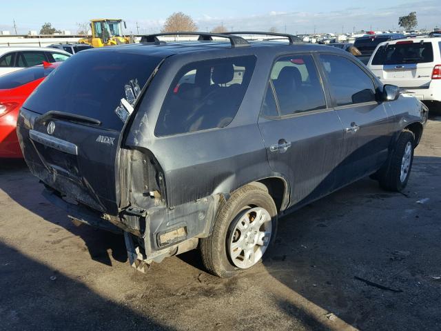 2HNYD18716H528935 - 2006 ACURA MDX TOURIN GRAY photo 4