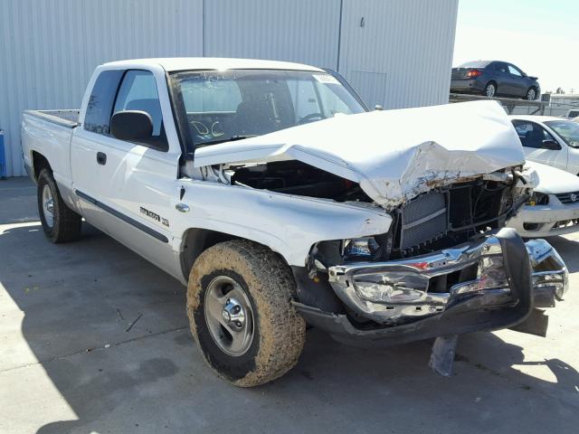 3B7HC13YX1M249874 - 2001 DODGE RAM 1500 WHITE photo 1