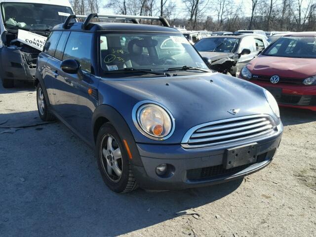 WMWML33569TX36306 - 2009 MINI COOPER CLU BLUE photo 1