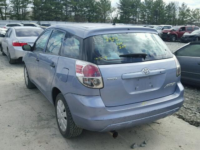 2T1KR32E87C667245 - 2007 TOYOTA COROLLA MA SILVER photo 3