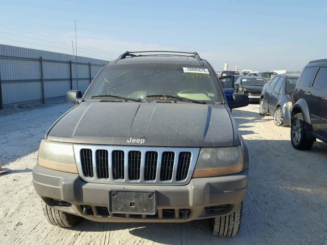 1J4GW58N4XC733598 - 1999 JEEP GRAND CHER GRAY photo 9