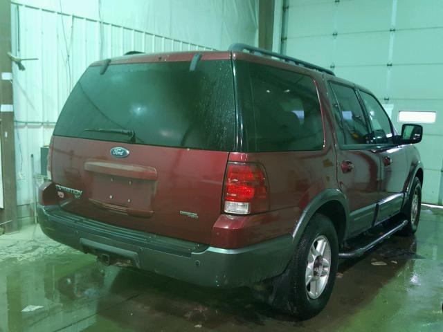 1FMFU16545LB10994 - 2005 FORD EXPEDITION RED photo 4