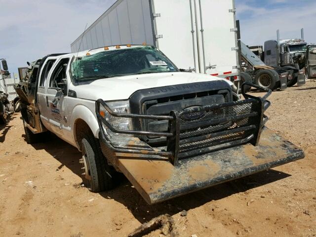 1FD8W3HT7FEC63885 - 2015 FORD F350 SUPER WHITE photo 1