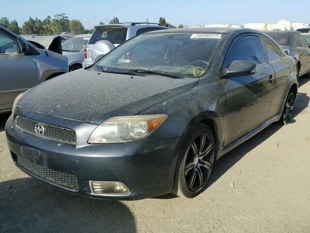 JTKDE167460143628 - 2006 TOYOTA SCION TC GRAY photo 2