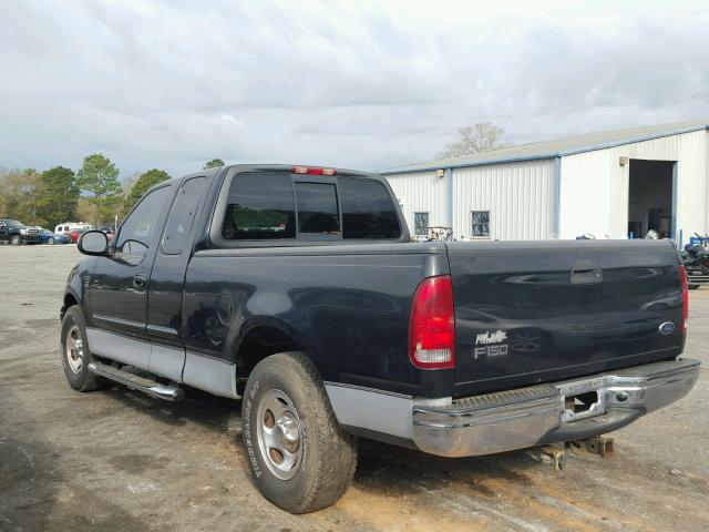 1FTRX17W0YNB70697 - 2000 FORD F150 BLACK photo 3