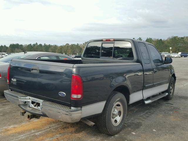 1FTRX17W0YNB70697 - 2000 FORD F150 BLACK photo 4