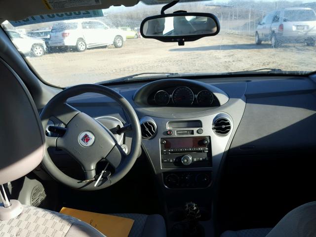 1G8AZ55F17Z190153 - 2007 SATURN ION LEVEL 黑色 照片 9